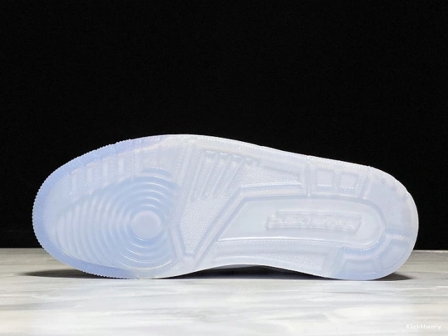 Kick Theory Jordan Air 136064-111 Triple 3 White Retro 0802